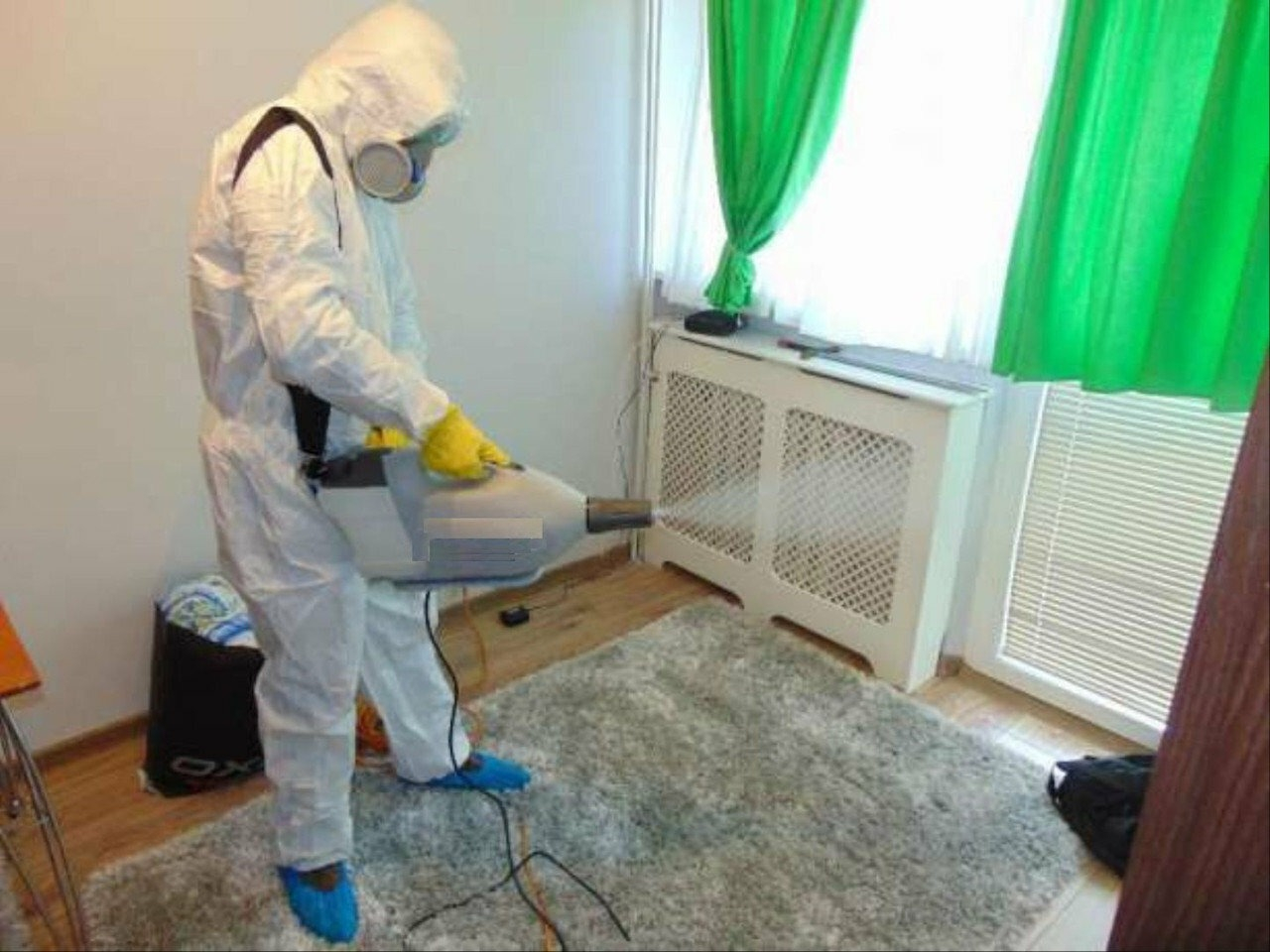 ФОТО Санобработка от насекомых в Большой Речке