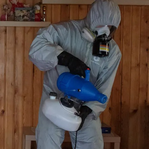 ФОТО Дезинфекция в Большой Речке