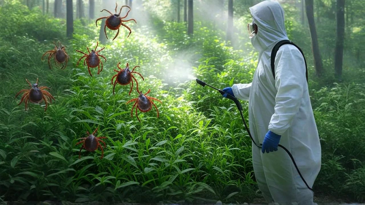 фото: Обработка от клещей в Большой Речке и области